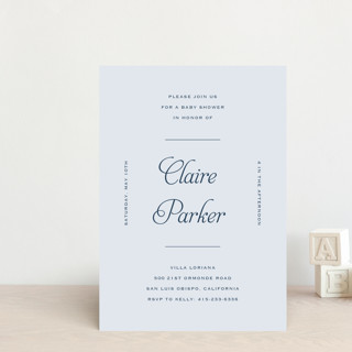 Modernne Baby Shower Postcards