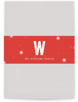 Collaged Merry Holiday Belly Bands
