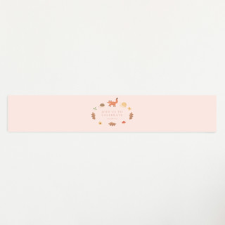 Baby shower in the forest Baby Shower Belly Bands