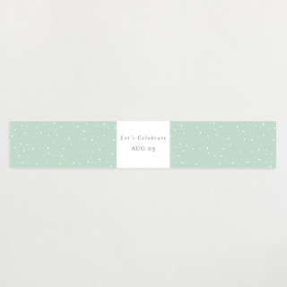 Jungle Animals Baby Shower Belly Bands