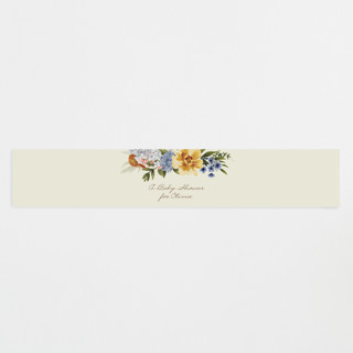 B is for Baby Shower Baby Shower Belly Bands