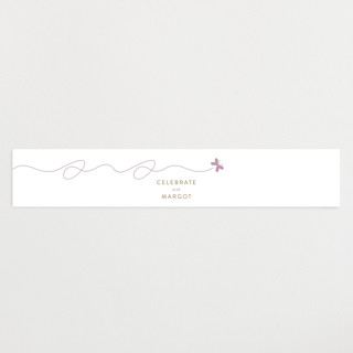 Flutterby Baby Shower Belly Bands