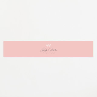 Petit Four Baby Shower Belly Bands