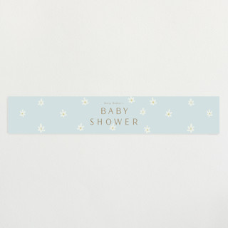 Daisies Baby Shower Belly Bands
