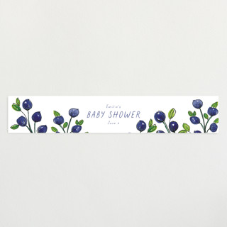 Blue Bells Baby Shower Belly Bands