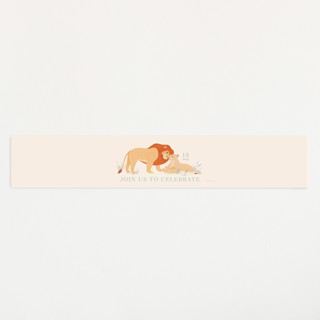Little Wild One Baby Shower Belly Bands