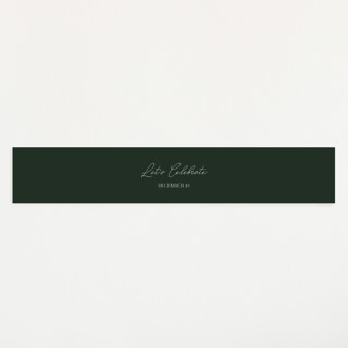 Deer Forest Baby Shower Belly Bands