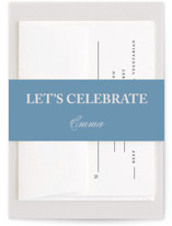 Elegant stripes Baby Shower Belly Bands