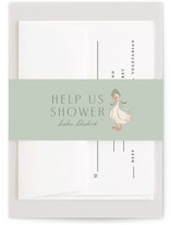 Story Book Frame Baby Shower Belly Bands