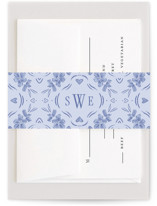 Rattle Pattern Baby Shower Belly Bands