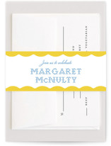 Cross-Stitched Sampler Baby Shower Belly Bands