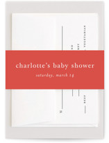 My Lobster Baby Shower Belly Bands