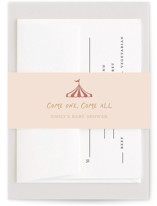 Little Circus Baby Shower Belly Bands