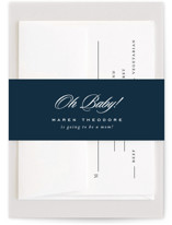 Prep Baby Shower Belly Bands