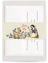 Disney's Snow White Woodland Baby Shower Belly Bands