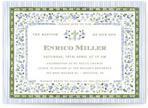 Linette Baptism and Christening Invitations