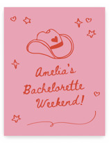 cowboy club Wedding Party Signs