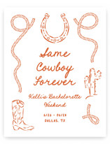 Western Bridal Shower Signs