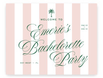 Wedding Party Signs