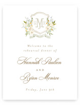 Avalon Wedding Party Signs