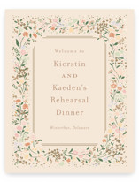 Esther's garden Wedding Party Signs