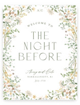 Avery Wedding Party Signs