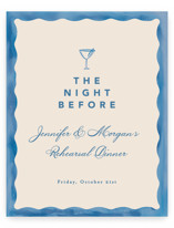 Formal scallop Wedding Party Signs