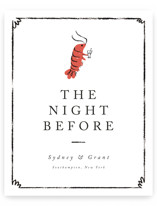 Shrimp Cocktail Wedding Party Signs