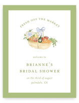 Market Wedding Party Signs
