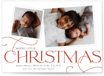 Little Addition Holiday Birth Announcements