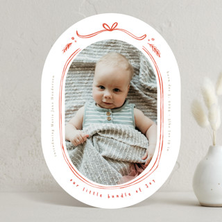 Bundle of Joy Holiday Birth Announcements