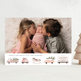 Christmas special Holiday Birth Announcements