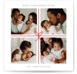 Christmas Gift Holiday Birth Announcements