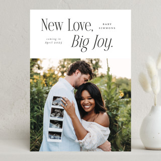 Big Plans Holiday Birth Announcements