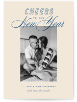 Retro Holiday Birth Announcements