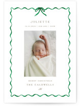 lovely holiday Holiday Birth Announcements