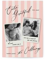 Extra Holiday Birth Announcements