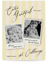 Extra Holiday Birth Announcements