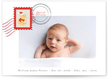 Disney's Special Christmas Delivery Holiday Birth Announcements