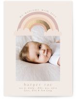 Foil-Pressed Birth Announcements