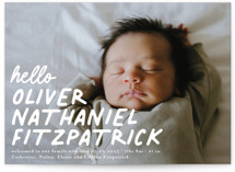 Grand Birth Announcements