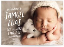 Grand Birth Announcements