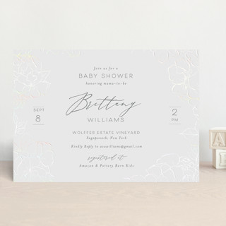 Enchant Gloss-Press® Baby Shower Invitations