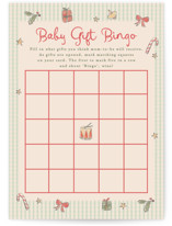 Toys and Joy Baby Shower Game Cards