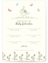 Somebunny Special Storybook Baby Shower Game Cards