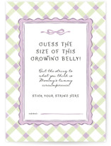 Cute Goose almost loose Baby Shower Game Cards