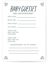 Oh Howdy Baby! Baby Shower Game Cards