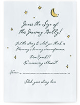 Hot Balloon Baby Shower Game Cards