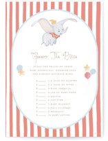 Disney's Dumbo Come One Come All Baby Shower Game Cards