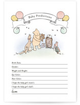 Disney's Winnie the Pooh Mom to Bee Baby Shower Game Cards